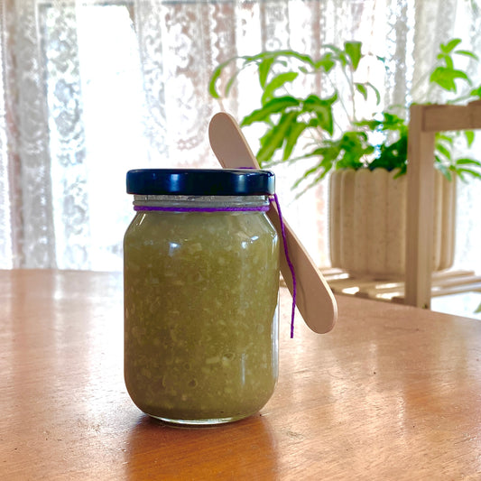 Mini lavender & rose geranium body scrub