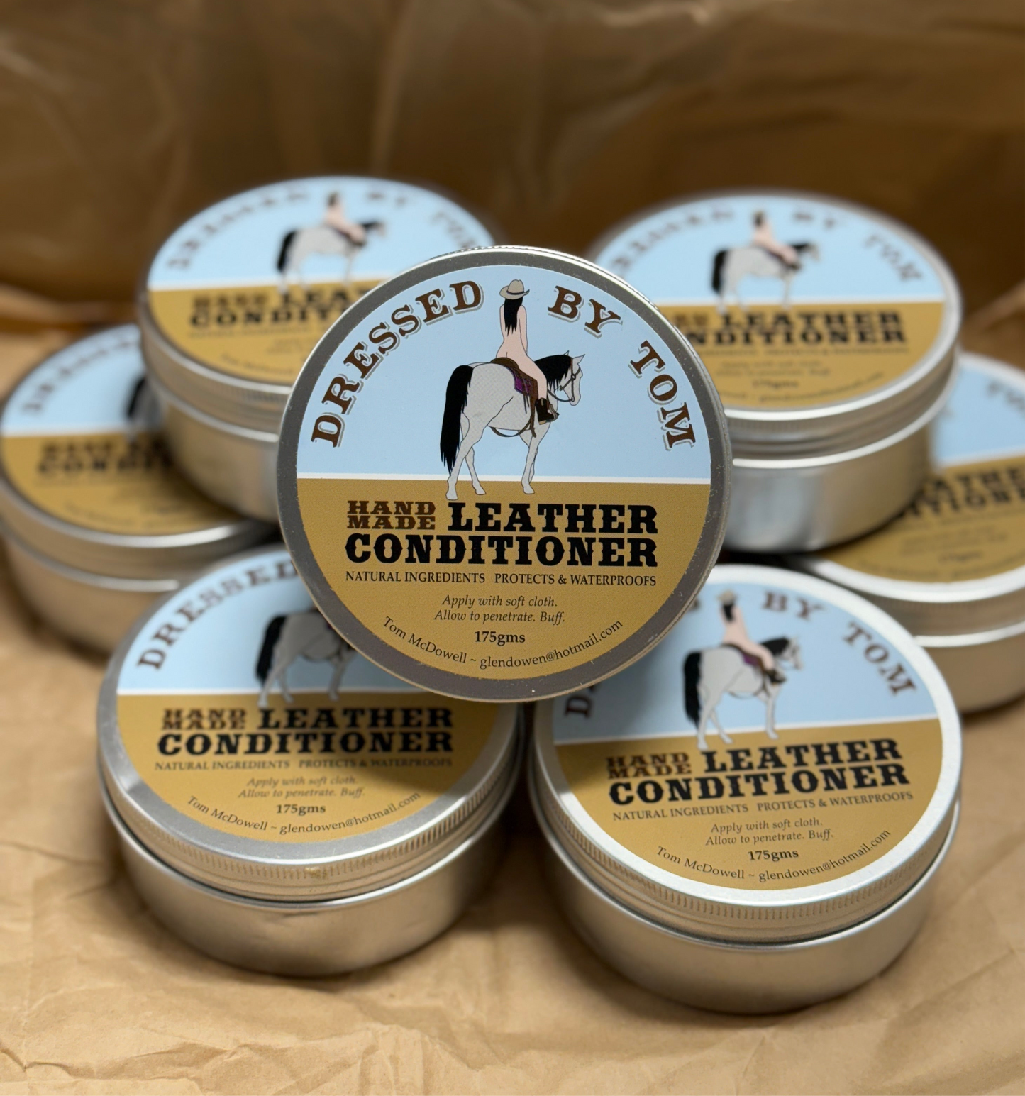 Dressed by Tom leather conditioner