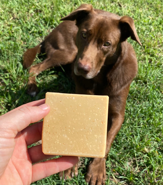Furfect goat milk pet soap with oatmeal