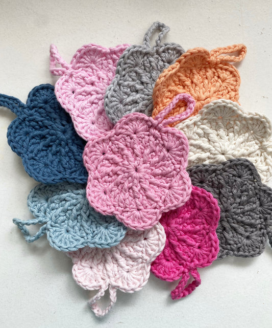 Cotton face scrubbies