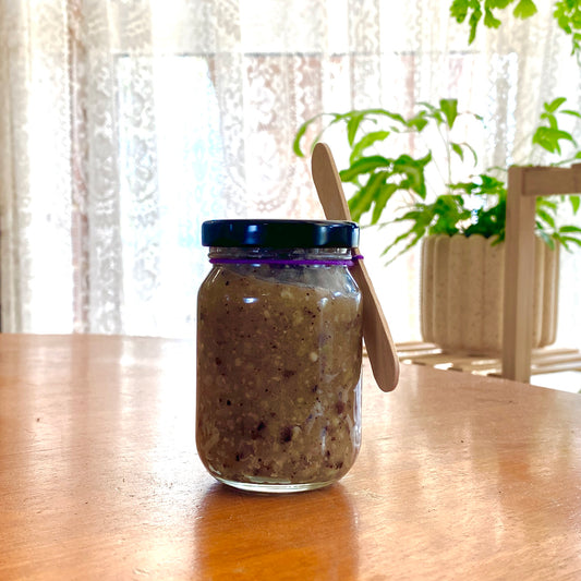 Mini coffee body scrub